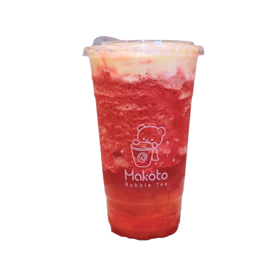 Berry Tea Slush at Makoto Revolving Sushi Bar Staten Island NY