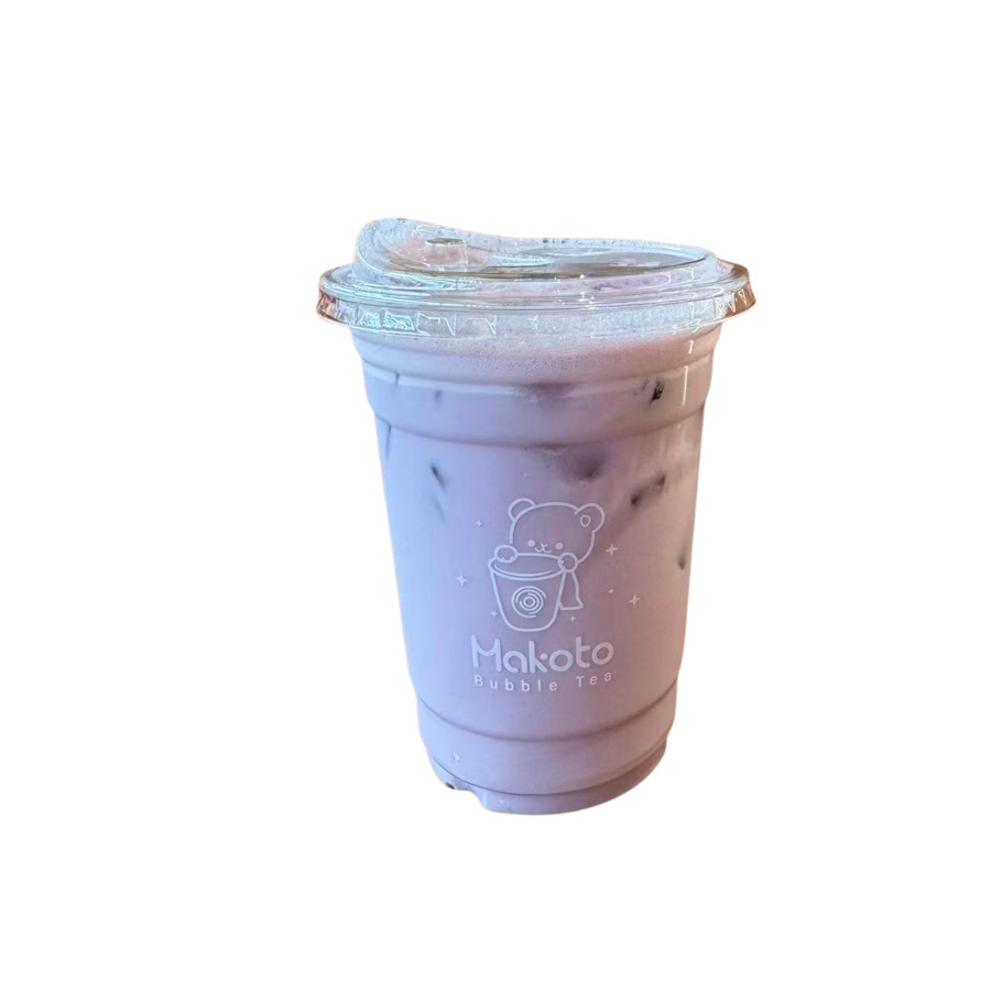 Blueberry Jasmine Milk Tea at Makoto Revolving Sushi Bar Staten Island NY