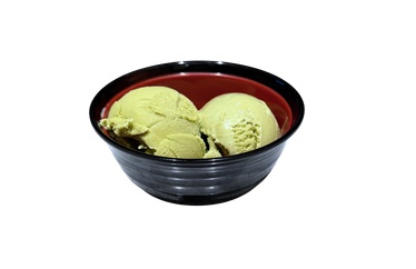 Matcha Ice Cream at Makoto Revolving Sushi Bar Staten Island NY
