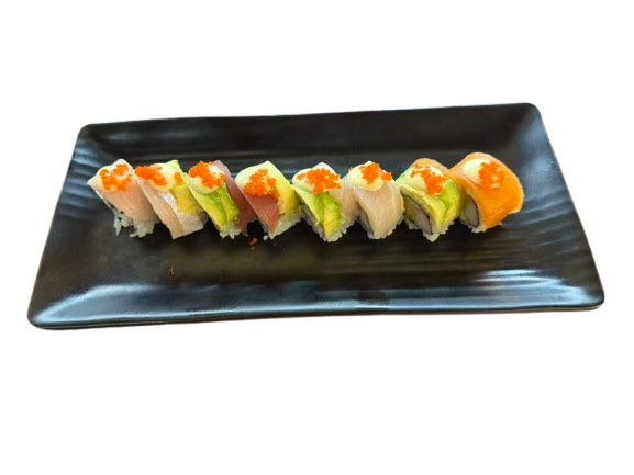 Passionfruit Roll at Makoto Revolving Sushi Bar Staten Island NY
