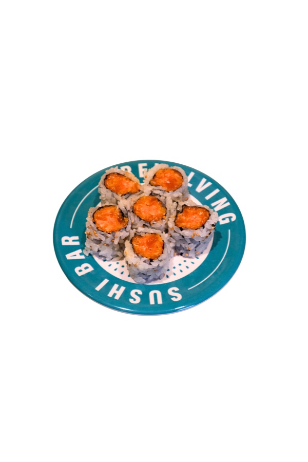Spicy Tuna Roll at Makoto Revolving Sushi Bar Staten Island NY