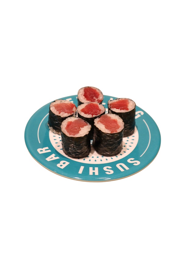 Tuna Maki Roll at Makoto Revolving Sushi Bar Staten Island NY