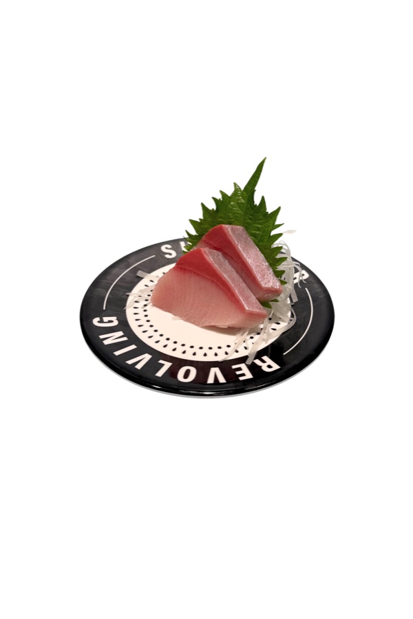 Yellowtail Sashimi at Makoto Revolving Sushi Bar Staten Island NY